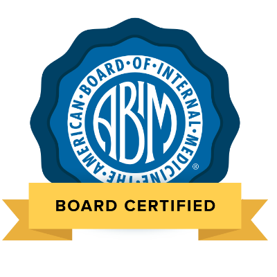 ABIM Board Certified